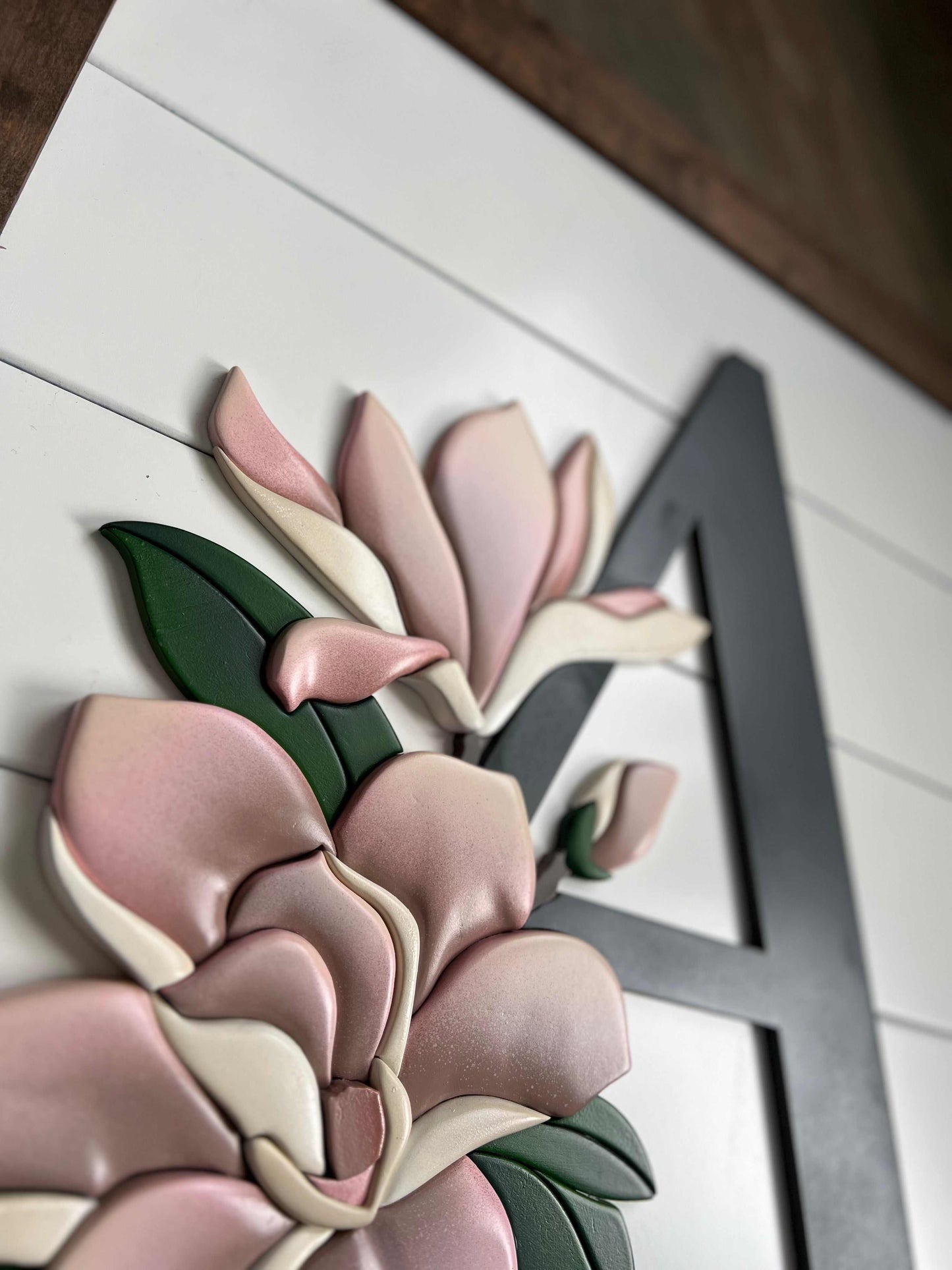 Magnolia Letter Sign - Evergreen Artisan
