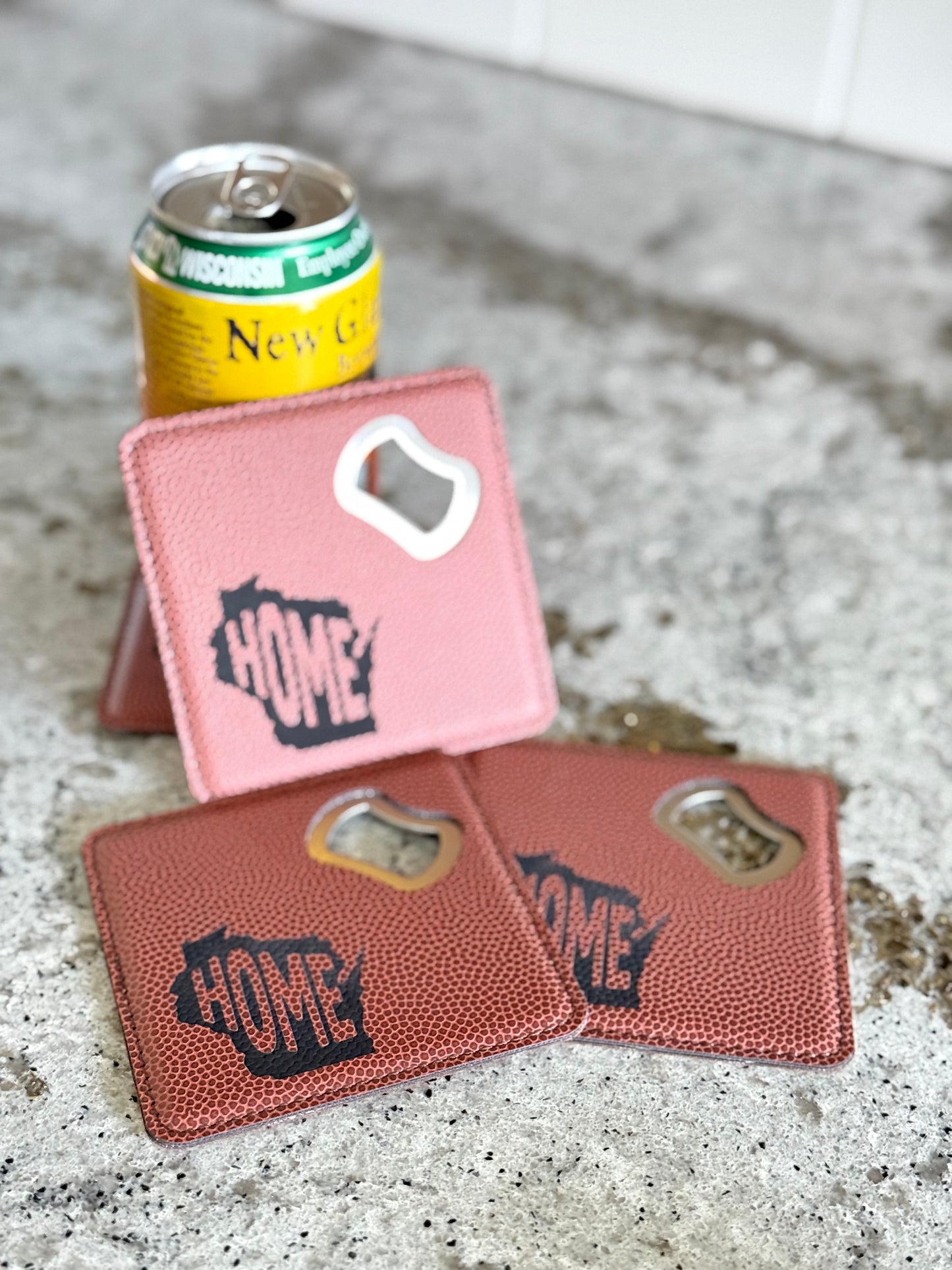 Wisconsin Can Opener Coasters