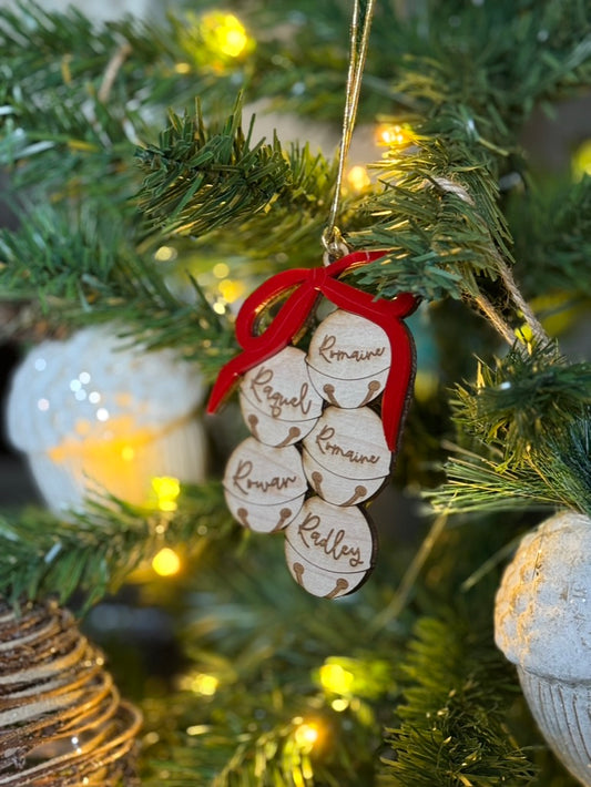 Jingle Bells Family Ornament