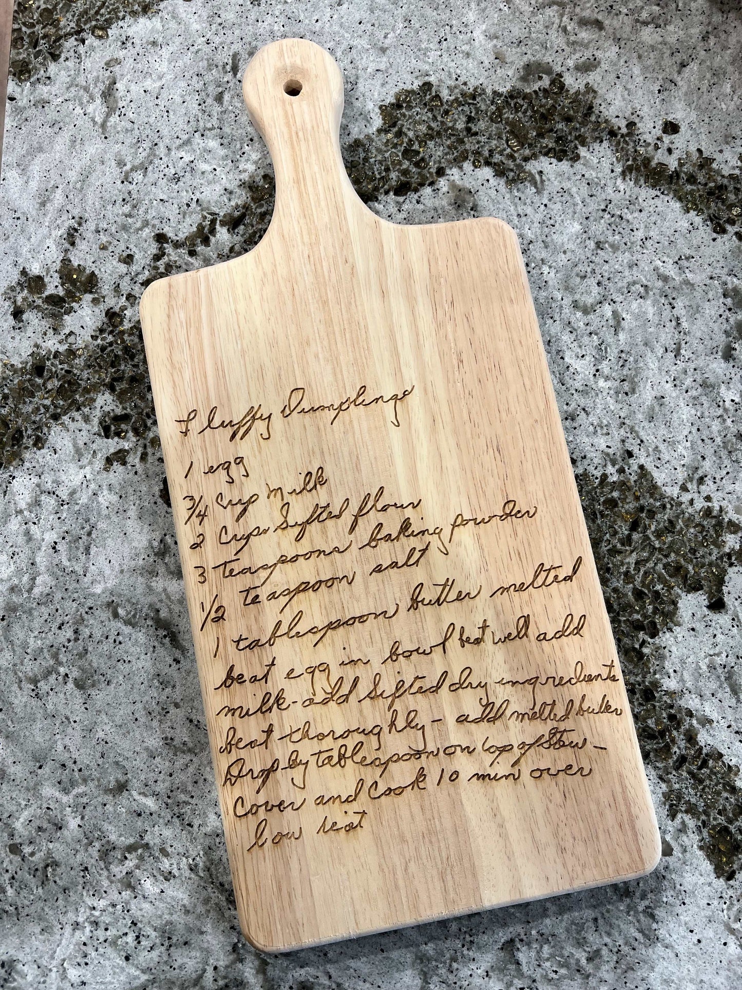 Personalized Cutting Board Gift - Engraved for Unique Kitchen Gifts - Evergreen Artisan