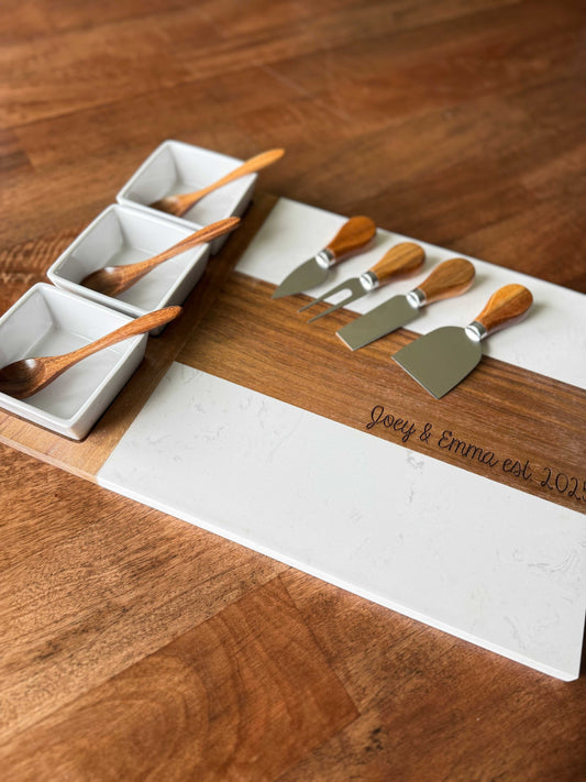 Personalized Charcuterie Board | Charcuterie Board | evergreenartisan