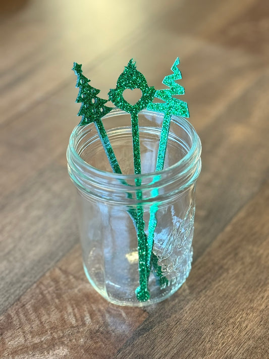 Christmas Drink Stir Sticks
