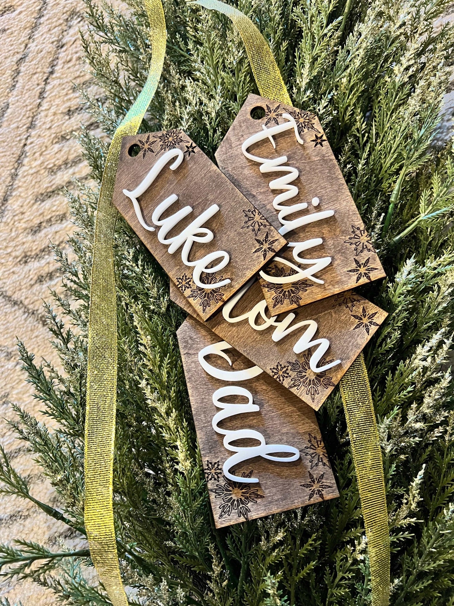 Christmas Stocking Tags - Evergreen Artisan