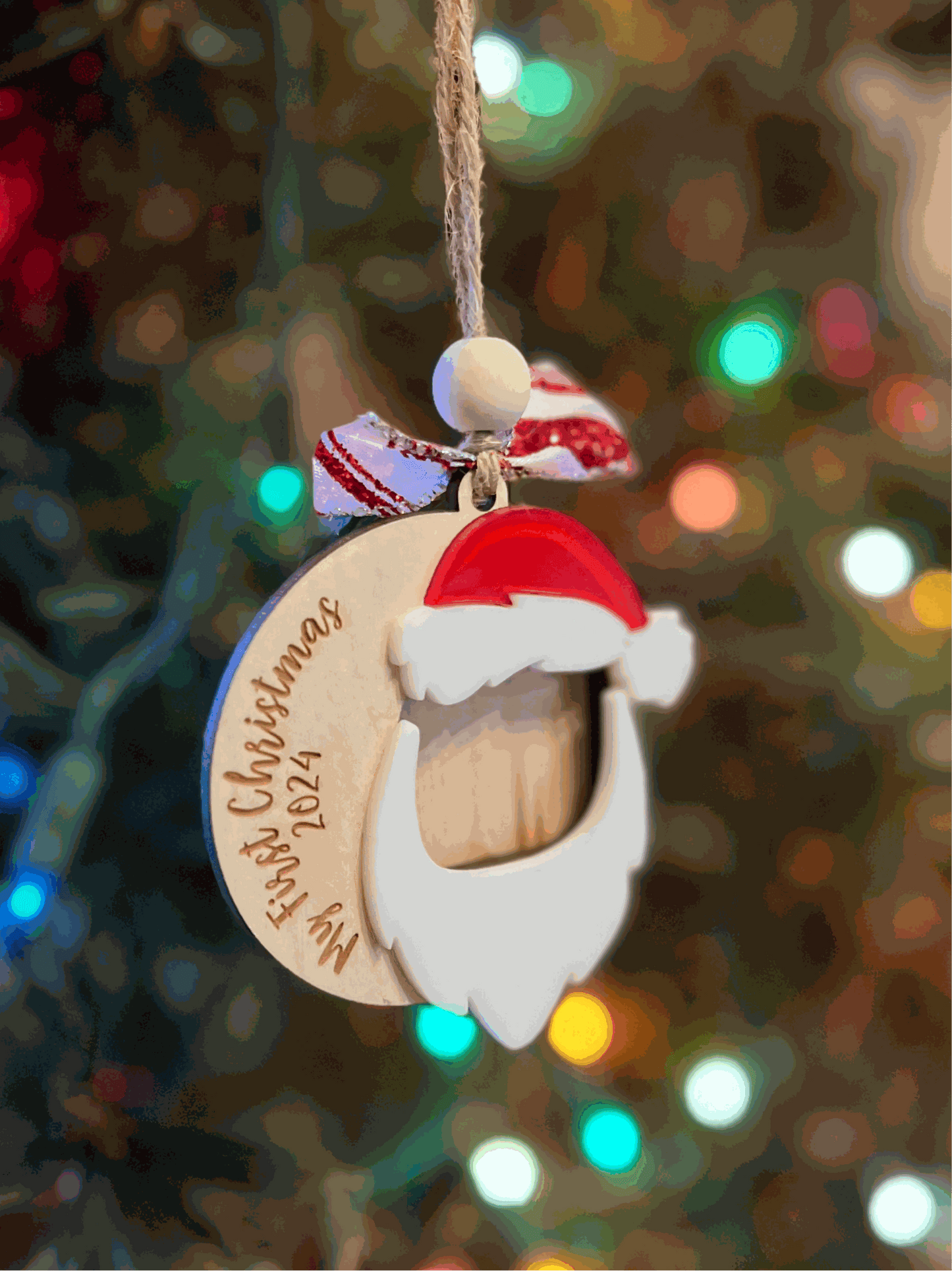 Santa Picture Frame