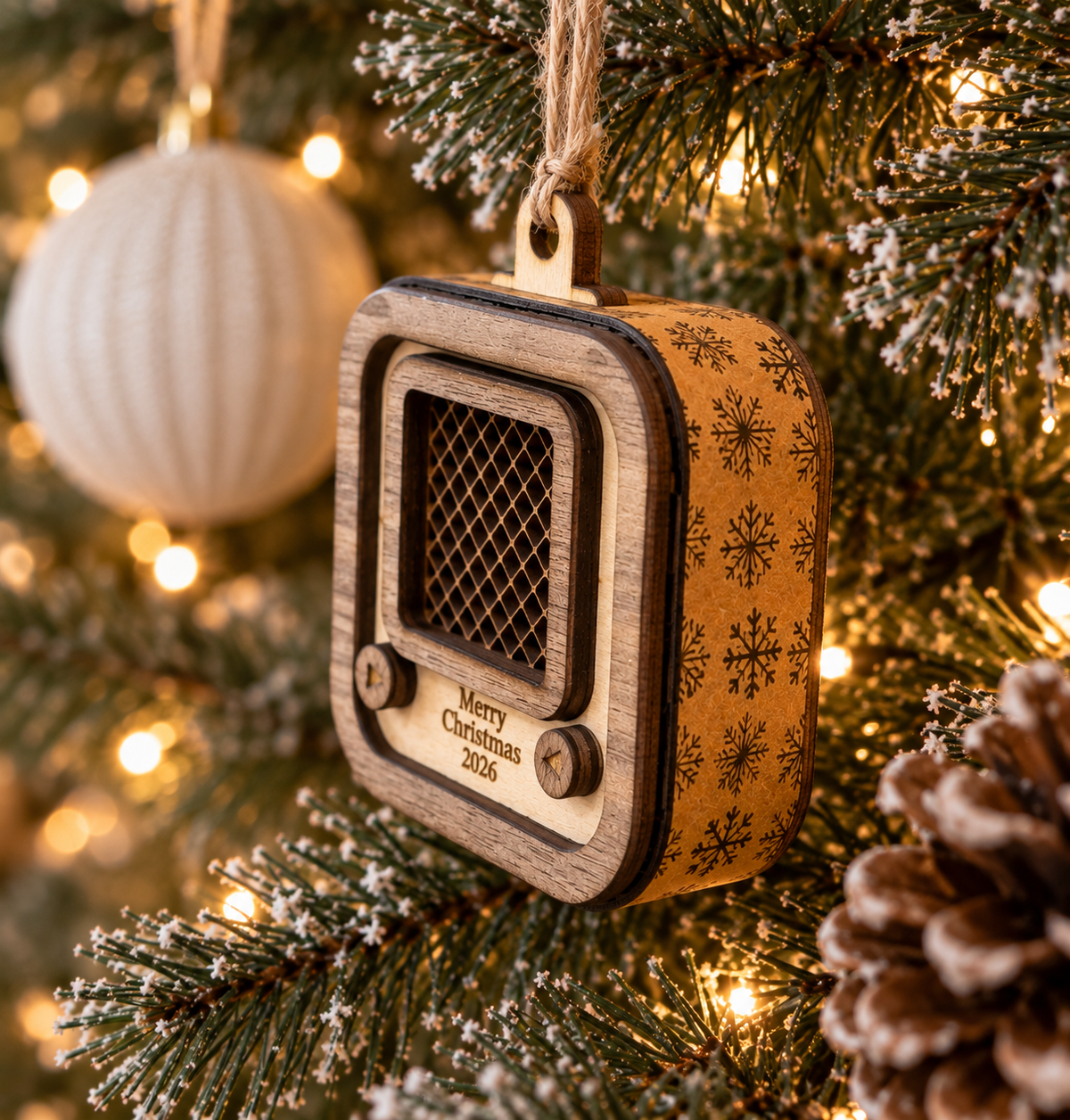 Personalized Voice Recording Ornament
