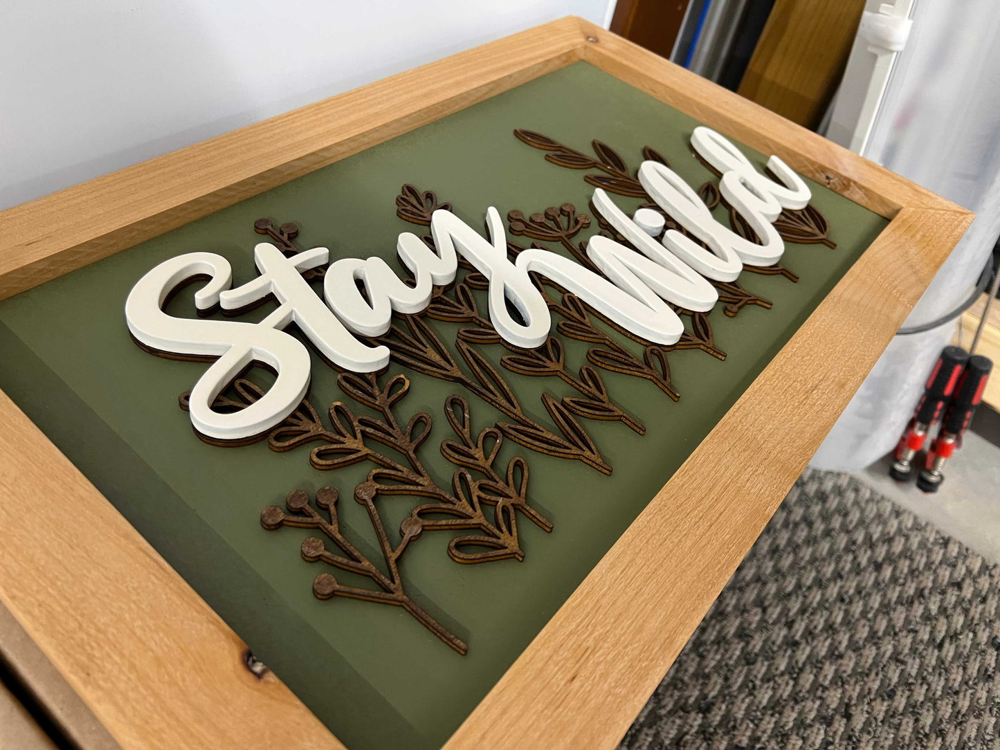 Stay Wild Wall Decor – Rustic Home Sign - Evergreen Artisan
