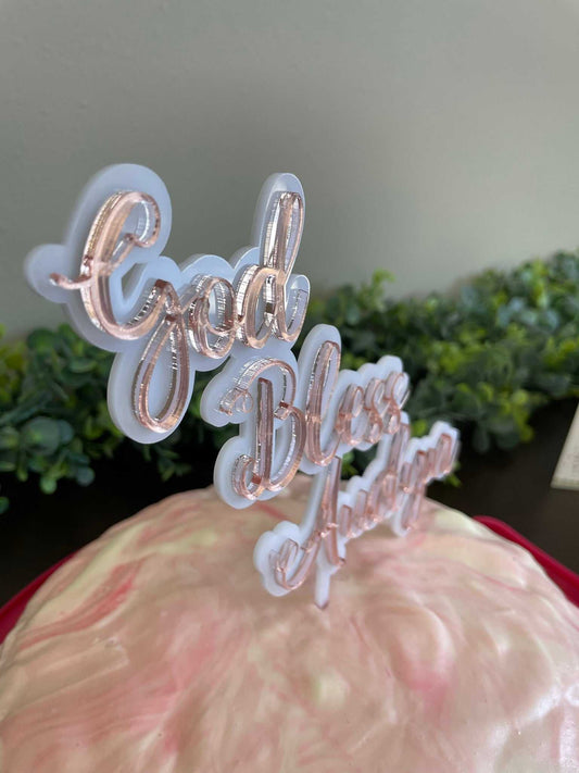 Custom Cake Topper - Evergreen Artisan
