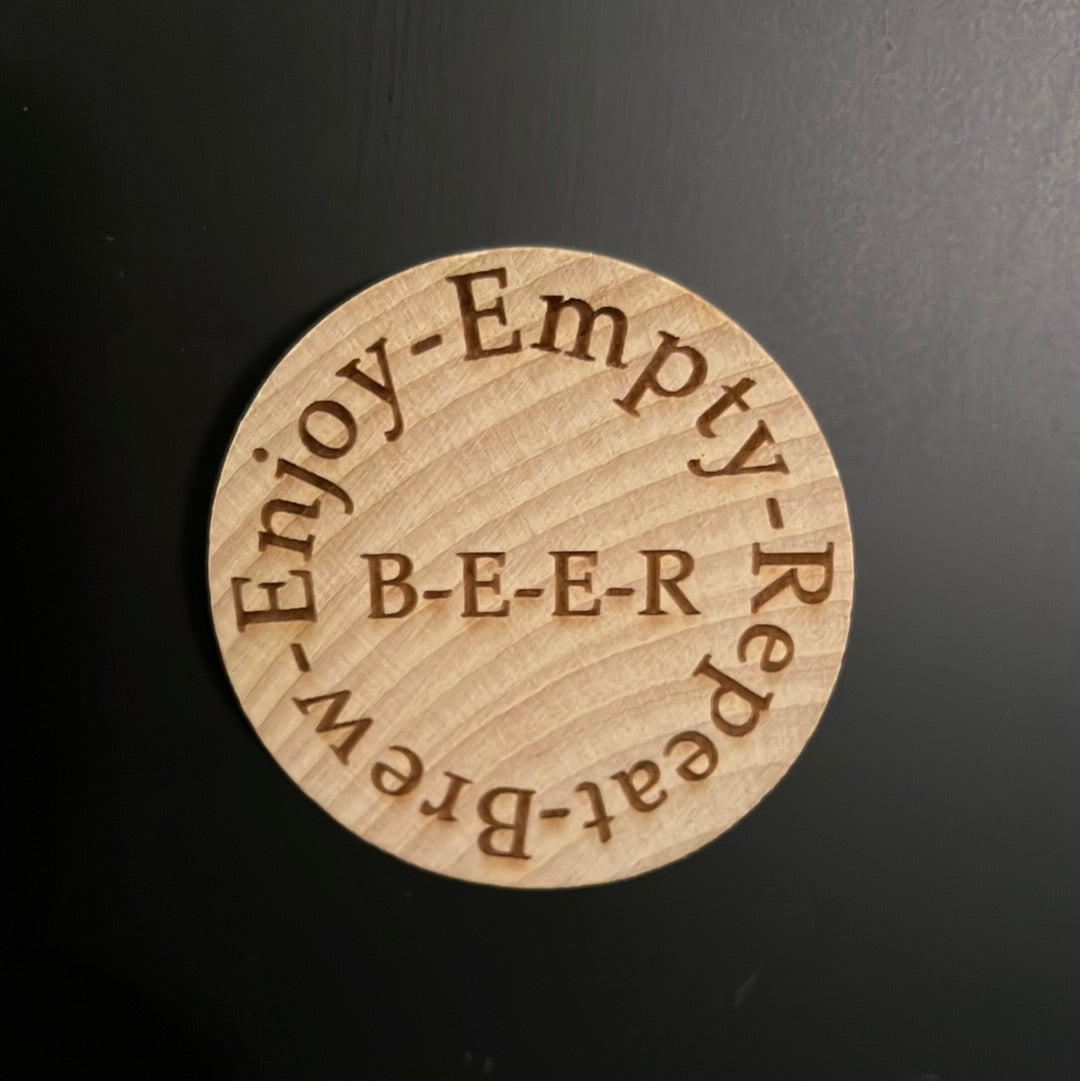 Round Beer Bottle Opener