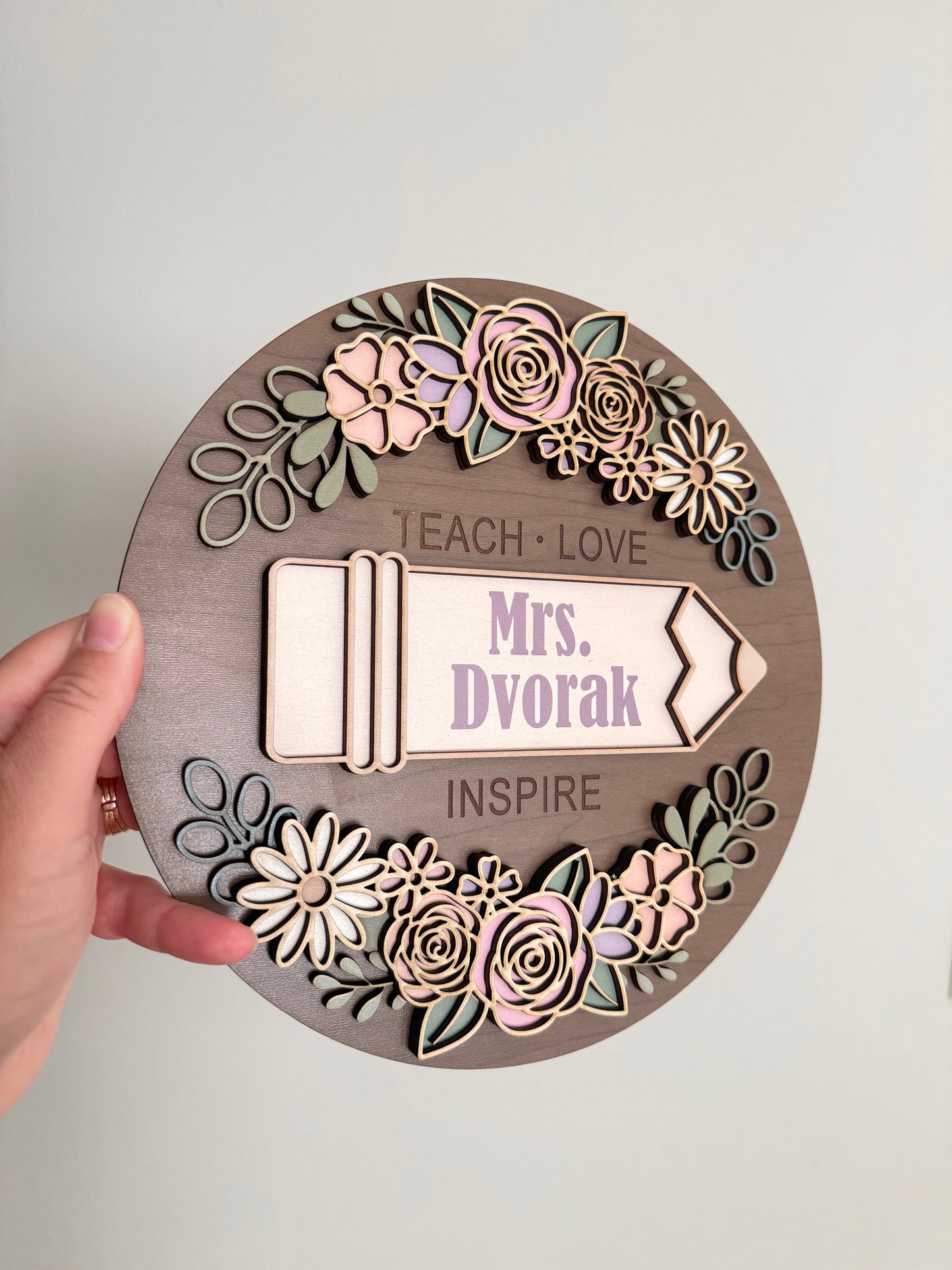 Teacher Door Sign for Classroom Decor