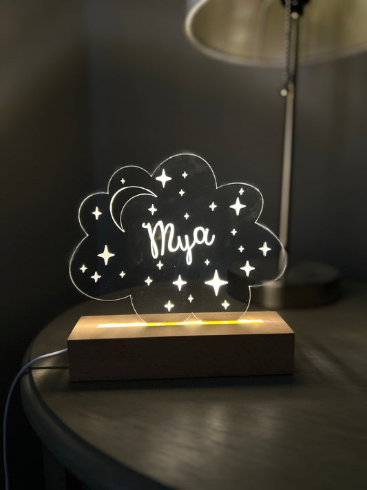 Personalized Star Night Light