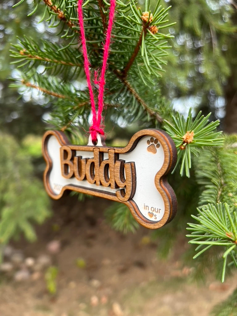 Dog Bone Ornament