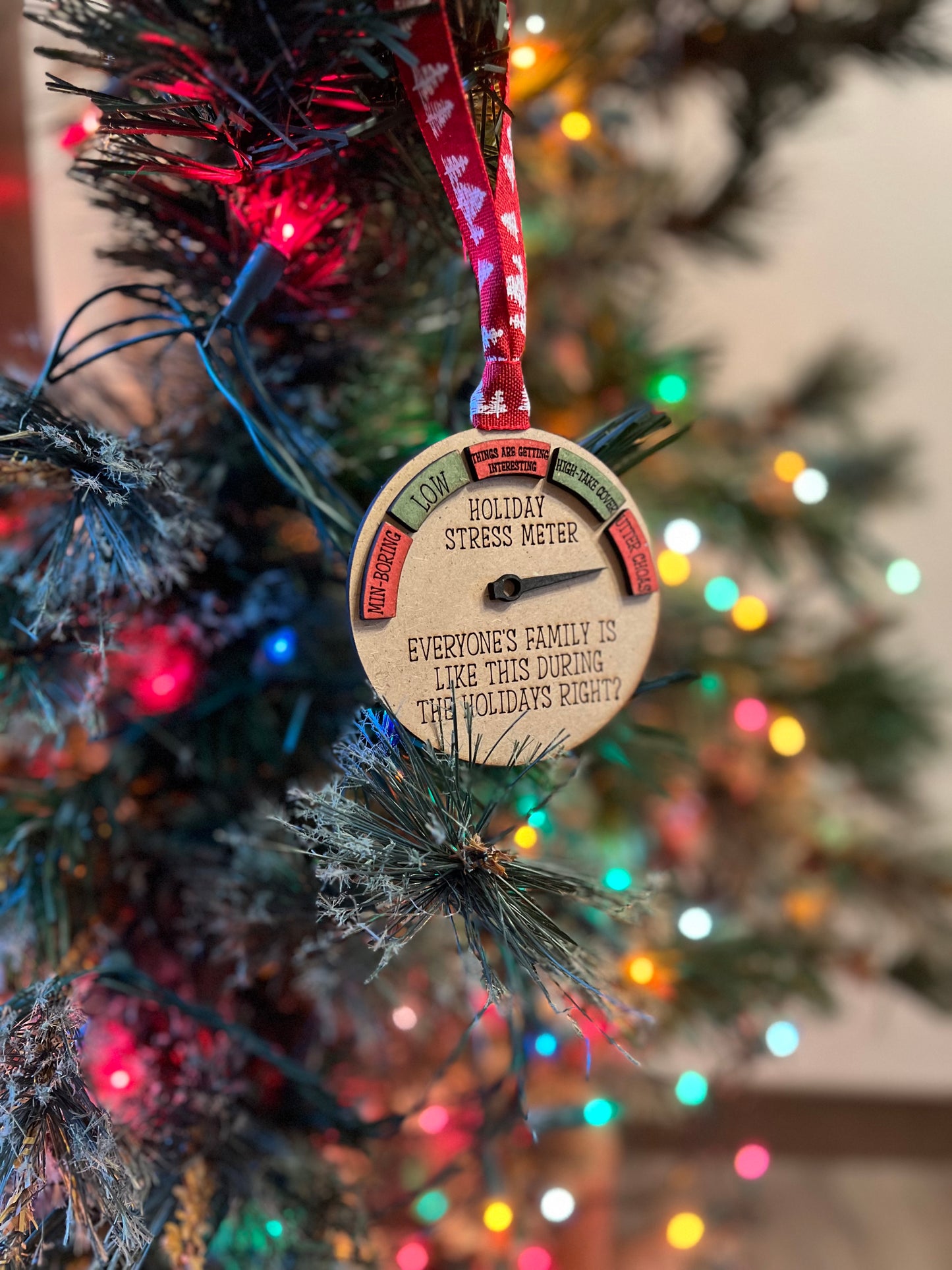 Stress Meter Ornament