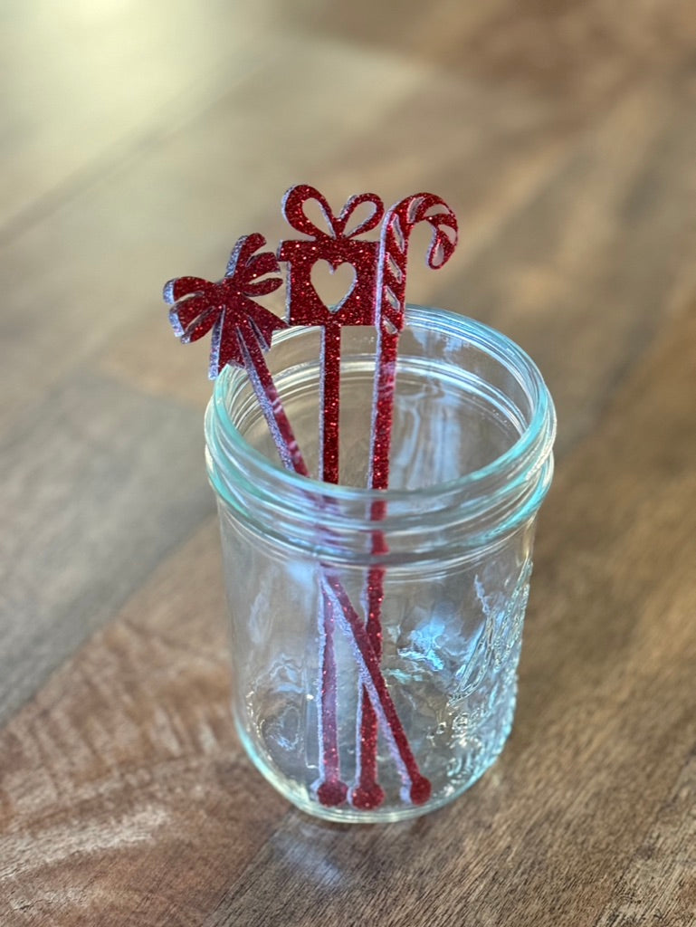 Christmas Drink Stir Sticks