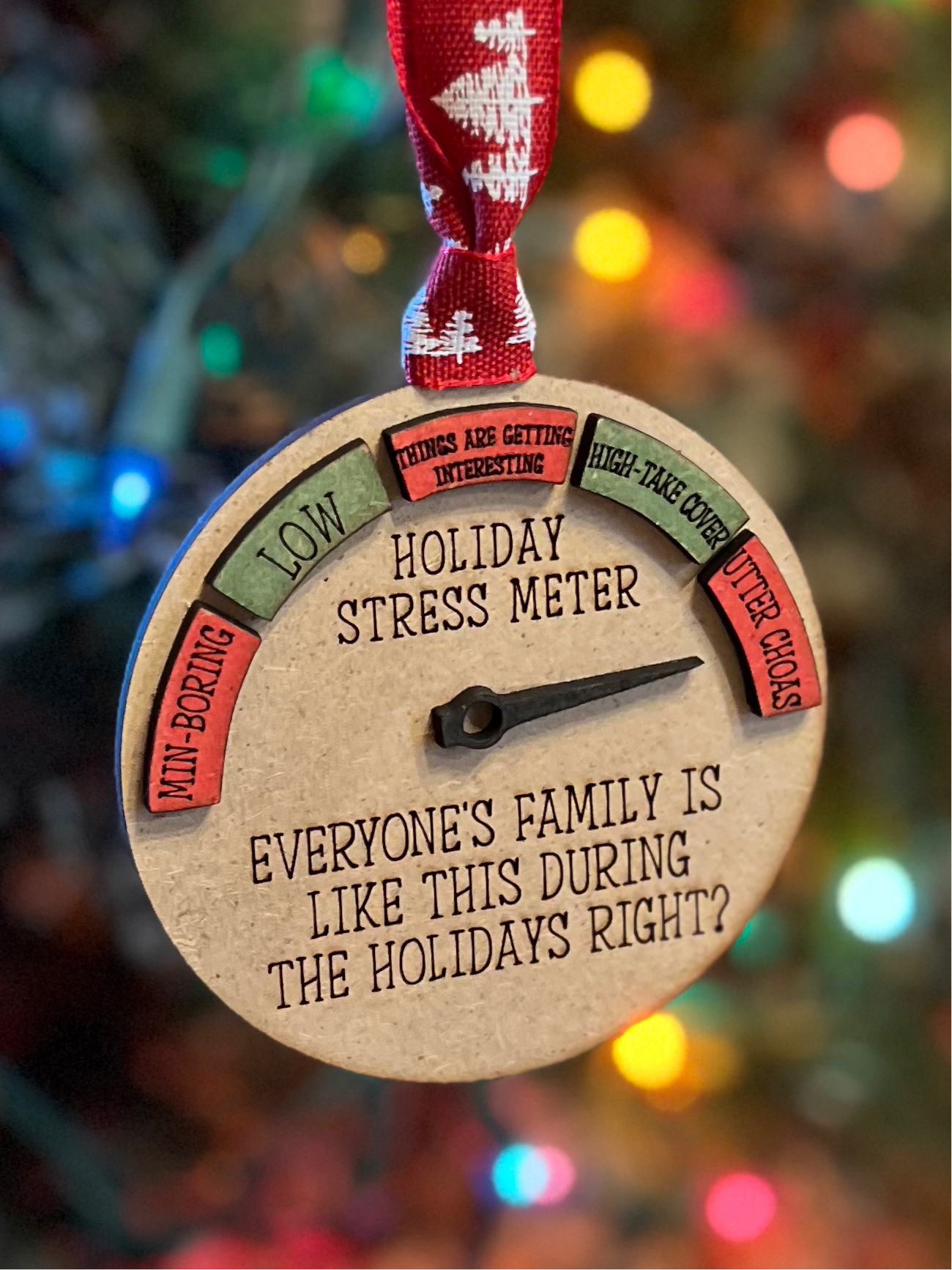 Stress Meter Ornament