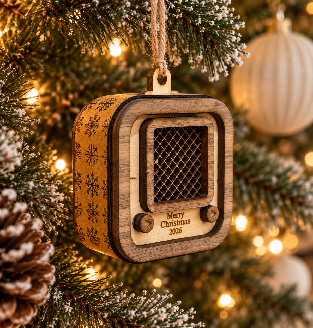 Personalized Voice Recording Ornament